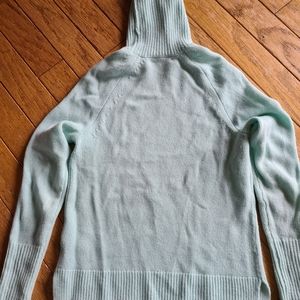 JCrew Turtleneck Sweater, Aqua